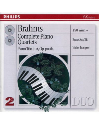 Beaux Arts Trio, Walter Trampler - Brahms: Complete Piano Quartets (2 CD) - 1