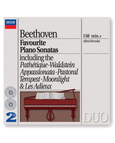 Alfred Brendel - Beethoven: Favourite Piano Sonatas (2 CD) - 1