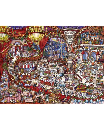 Puzzle Heye de 1500 piese - Cofetarie, Rita Berman - 2