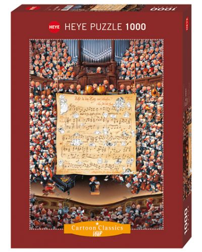 Puzzle Heye de 1000 piese - Scor sportiv, Jean-Jacques Loup - 1
