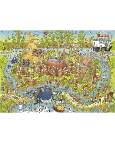 Puzzle Heye de 1000 piese - Habitat australian, Marino Degano - 2