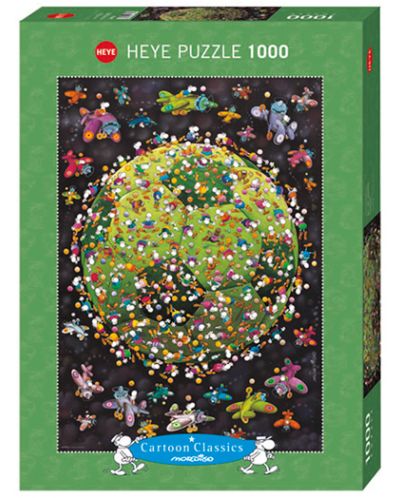 Puzzle Heye de 1000 piese - Fotbal, Mordillo - 1