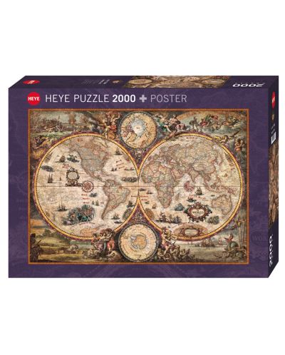 Puzzle Heye de 2000 piese - Lumea vintage, Rajco Zigic - 1
