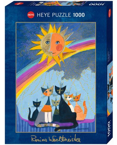 Puzzle Heye de 1000 piese - Ploaie de aur, Rosina Wachtmeister - 1
