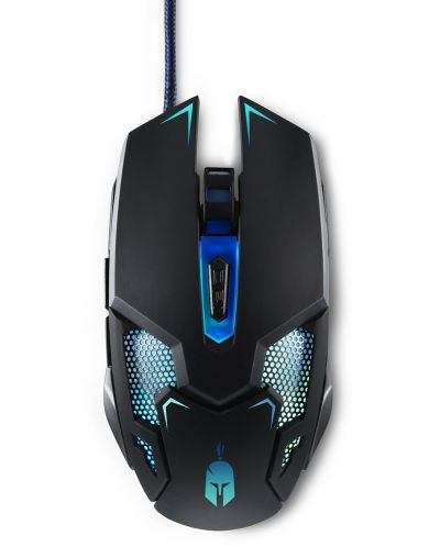 Mouse gaming Spartan Gear - Talos, negru - 1