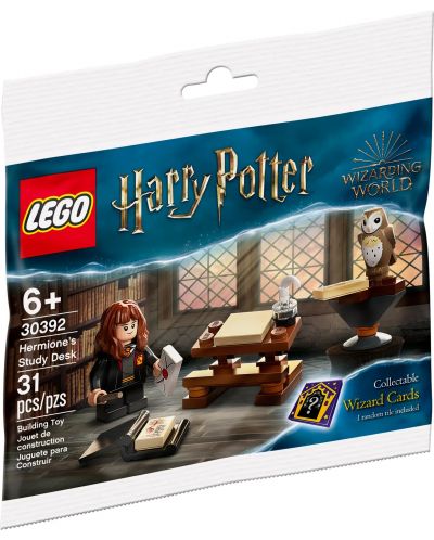 Constructor LEGO Harry Potter - Biroul de studiu al lui Hermione (30392) - 1