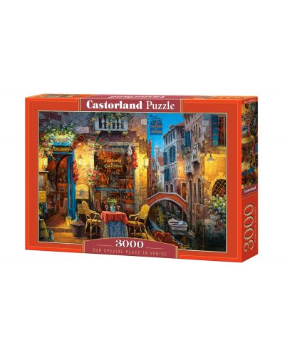 Puzzle Castorland de 3000 piese - Locul nostru favorit in Venetia - 1