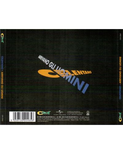 Adriano Celentano - Arrivano Gli Uomini (CD) - 2