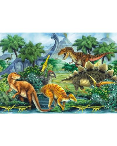 Puzzle Anatolian de 260 piese - Valea dinozaurilor I, Howard Robinson - 2