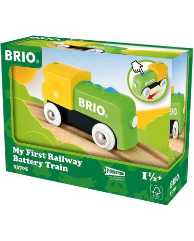 Accesoriu feroviar Brio My First Railway - Prima mea locomotiva cu baterie - 1