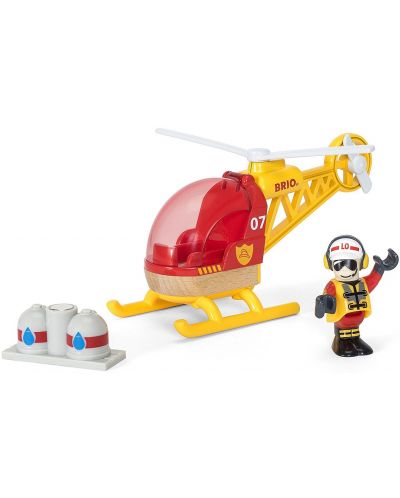 Jucarie Brio World - Elicopter de pompieri - 3