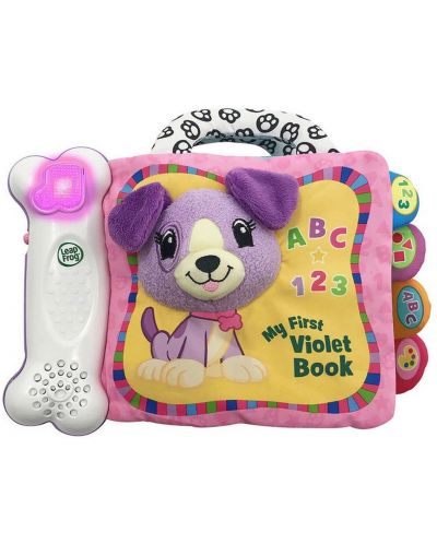 Prima mea carte interactiva LeapFrog - Violet, lila - 1