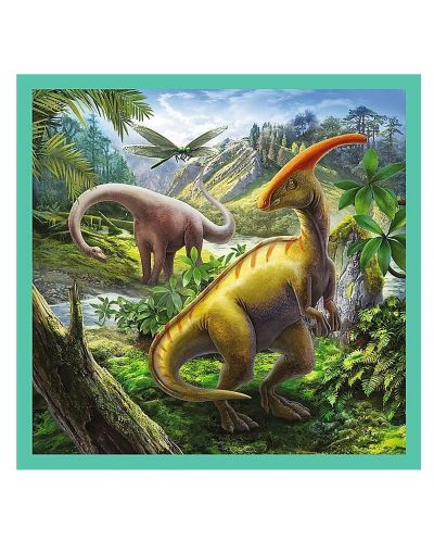 Puzzle Trefl 3 in 1 - Lumea dinozaurilor - 4