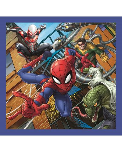 Puzzle Trefl 3 in 1 - Forta, Spiderman - 4