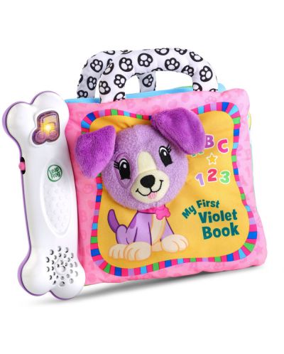 Prima mea carte interactiva LeapFrog - Violet, lila - 2