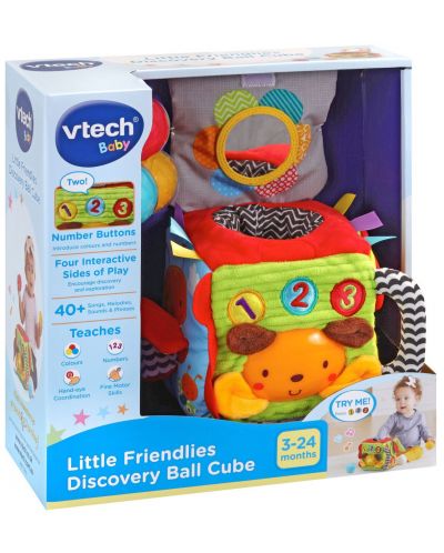 Jucarie pentru copii Vtech - Cub interactiv cu bile tactile - 2