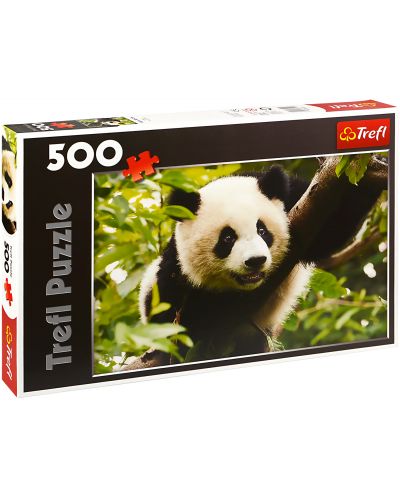 Puzzle Trefl de 500 piese - Panda - 1