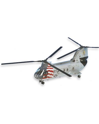 Model asamblabil de elicopter militar Academy: CH/HH-46D Sea Knight (12207) - 1
