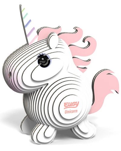 Figura 3D construibilă Еugy - Un unicorn - 3