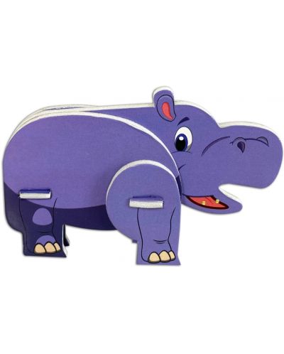 Akar model 3D - Hipopotam - 1