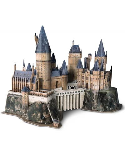 3D puzzle Spin Master din 197 piese - Castelul Hogwarts - 4