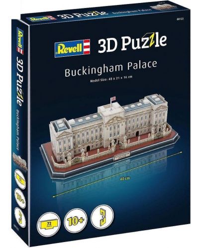Revell Puzzle 3D de 72 de piese - Palatul Buckingham - 1