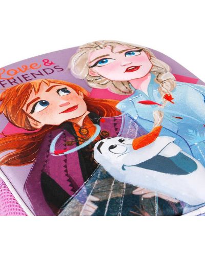 Ghiozdan 3D pentru grădinițăKaractermania Frozen 2 - Friends - 4