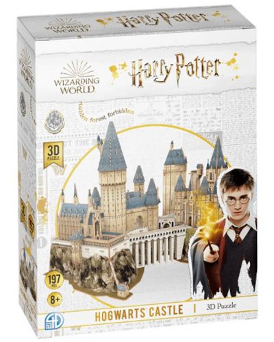 3D puzzle Spin Master din 197 piese - Castelul Hogwarts - 6