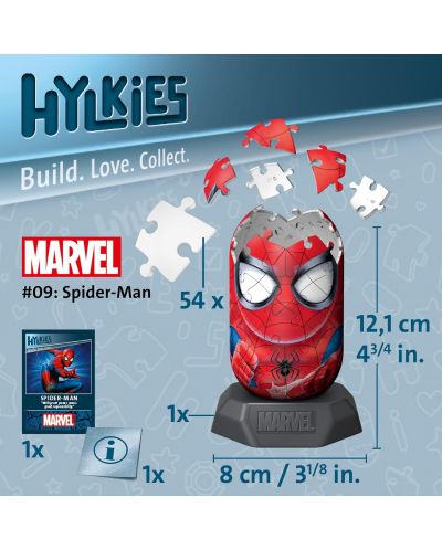 3D Puzzle Ravensburger din 54 piese - Marvel: Spider-Man - 3