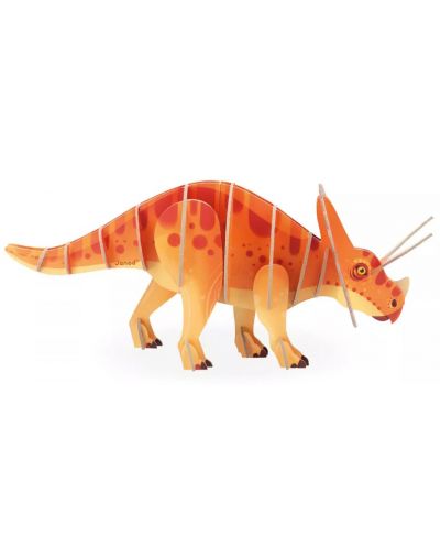 Puzzle 3D Janod - Triceratops - 4