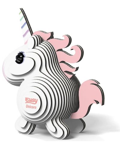 Figura 3D construibilă Еugy - Un unicorn - 5
