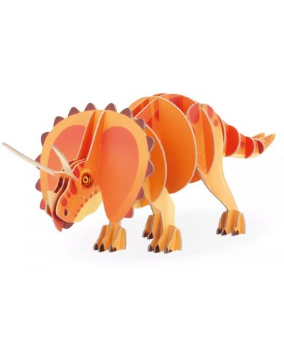 Puzzle 3D Janod - Triceratops - 5