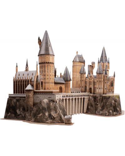 3D puzzle Spin Master din 197 piese - Castelul Hogwarts - 2