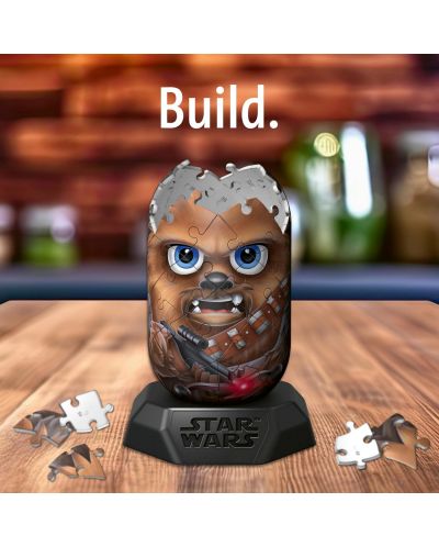 3D Puzzle Ravensburger din 54 piese - Războiul Stelelor: Chewbacca - 4