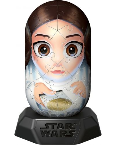 3D Puzzle Ravensburger din 54 piese - Războiul Stelelor: Prințesa Leia - 2