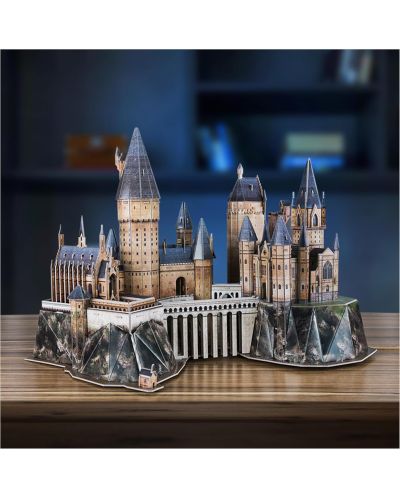 3D puzzle Spin Master din 197 piese - Castelul Hogwarts - 5