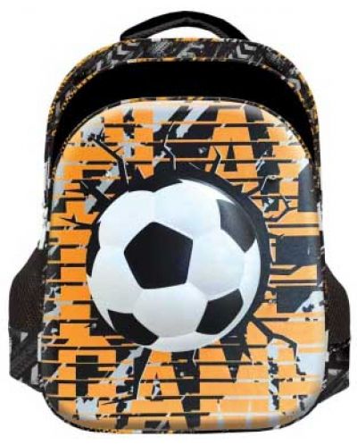Rucsac 3D S. Cool - Fotbal, cu 2 compartimente, lumini LED - 1