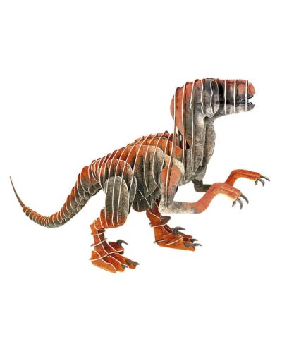 Educa 64 piese puzzle 3D - Velociraptors - 2