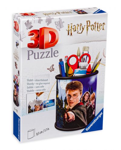 Puzzle 3D Ravensburger de 54 piese - Pencil Pot Harry Potter - 1