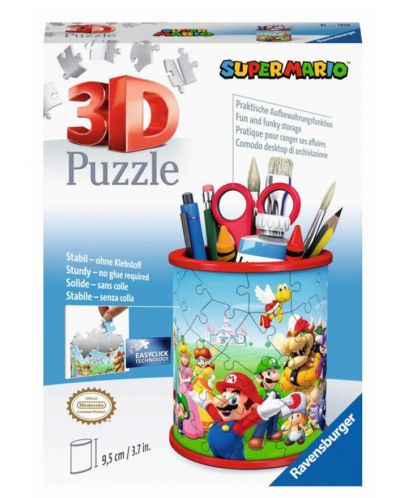Puzzle 3D Ravensburger de 54 piese - Super Mario Utensilo - 1