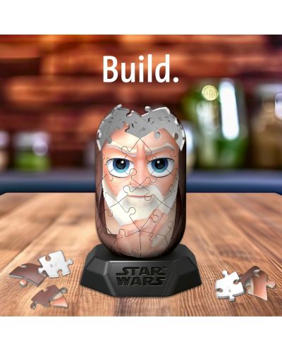 3D Puzzle Ravensburger din 54 piese - Războiul Stelelor: Obi-Wan Kenobi - 4