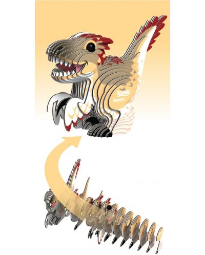 Figura 3D construibilă Еugy - Velociraptor - 5