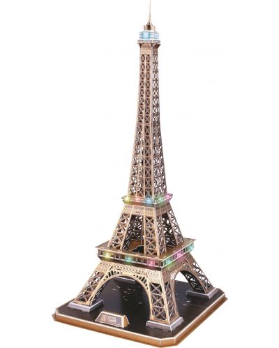 Puzzle 3D Revell - turnul Eiffel cu iluminare LED - 2