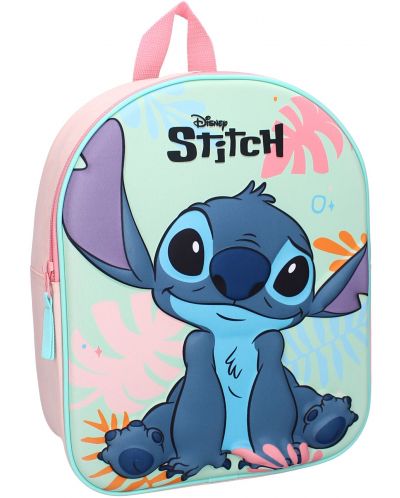 Ghiozdan 3D pentru grădiniță Vadobag Stitch - Sweet But Spacey - 1