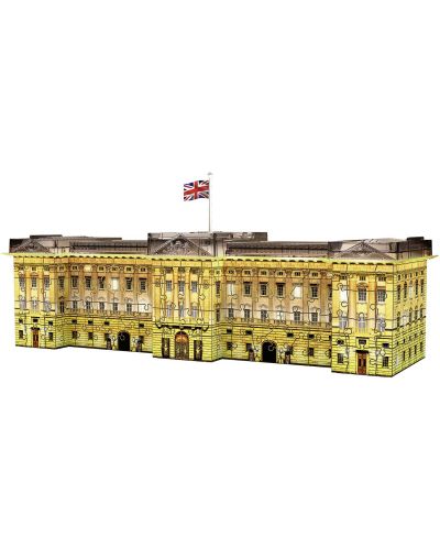 Puzzle 3D Ravensburger de 216 piese - Buckingham Palace, luminos - 2