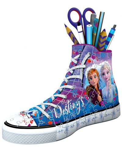 Puzzle 3D Ravensburger de 108 piese - Frozen II Sneakers - 2