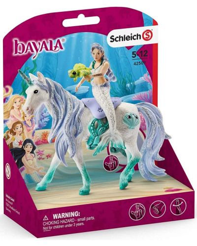 Figurina Schleich Bayala - Sirena cu unicorn de mare - 2