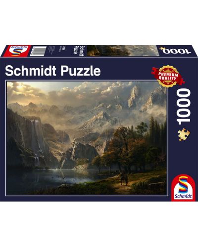 Puzzle Schmidt de 1000 piese - Cascada pastorala - 1
