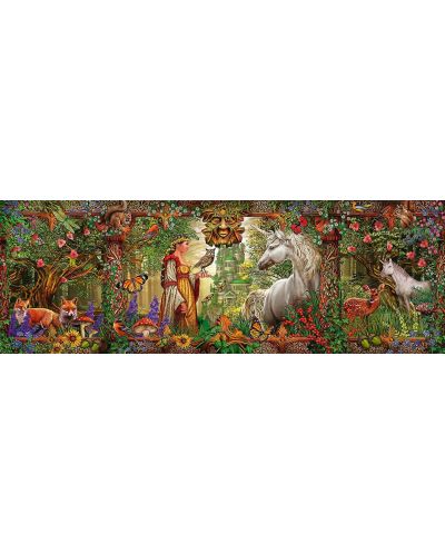 Puzzle panoramic Schmidt de 1000 pese - Padurea magica, Ciro Marchetti - 2
