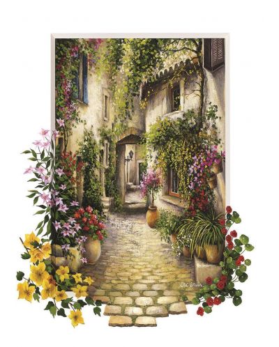 Puzzle Art Puzzle de 500 piese - In micutul sat cu flori, Erik Irwin - 2